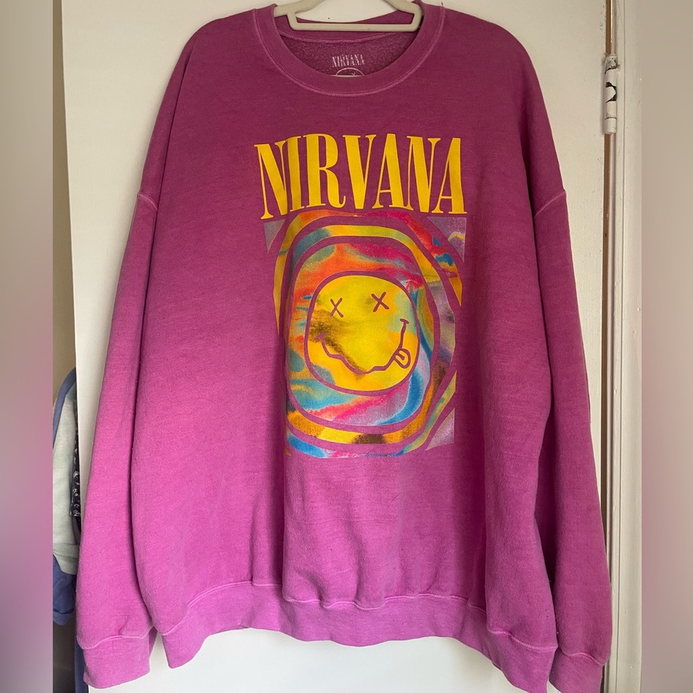 Nirvana Urban Outfitters Nirvana Sweatshirt